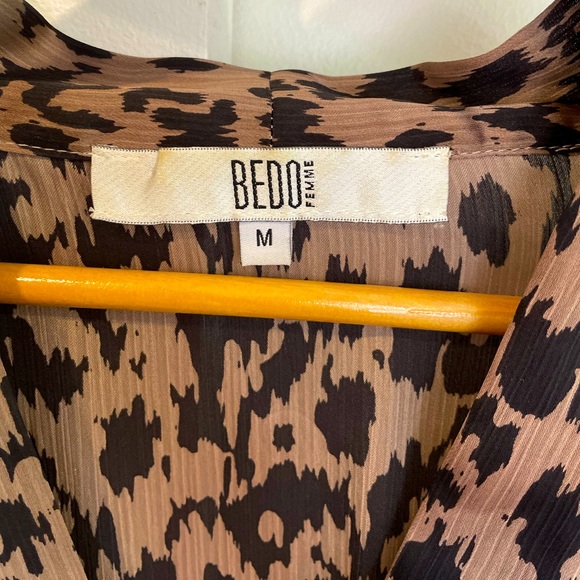 Animal Print Mini Dress - Picture 2 of 4